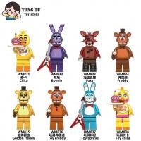 ราคา โมเดลตุ๊กตาฟิกเกอร์ Five Nights at Freddy s Building Block ของเล่นสําหรับเด็ก (24468525253)
