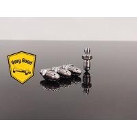 ราคา น๊อตไล่ลม ปั้มBrembo ปั้มบน ปั้มล่าง M10 เกลียว1 0 สแตนเลส (14299123881)