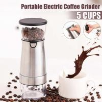 ราคา ปรับขนาดได้ เครื่องบดกาแฟ เครื่องบดเมล็ดกาแฟ เครื่องบดกาแฟไฟฟ้า เครื่องปั่น Electric Coffee Grinder USB เมล็ดกาแฟบด (24482558301)