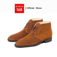 ราคา รองเท้าบูทหนังกลับแท้ ฝรั่งเศษ รุ่น POLO CHUKKA BOOTS WITH RUBBER SOLE (25227291909)