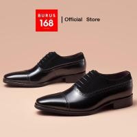 ราคา รองเท้าหนังลายฉลุ ผู้ชาย หนังวัวแท้ หนังกลับ เย็บพื้นทุกคู่ รุ่น Spectator Oxford Size 38 43 (23487481290)