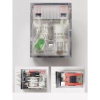 ราคา Omron กลางรีเลย ์ MY4N GS MY2N GS DC24V 8 Pins 14 Pins AC220V สไตล ์ ใหม ่ 4 (29252923227)