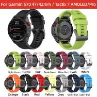 ราคา สายนาฬิกาข้อมือ 20 22 26 มม แบบเปลี่ยน สําหรับ Garmin Approach S70 47 มม 42 มม Tactix 7 AMOLED PRO (23381417995)