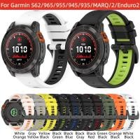 ราคา สายนาฬิกาข้อมือ 22 มม 26 มม แบบเปลี่ยน สําหรับ Garmin Approach S62 MARQ 1 2 Forerunner 965 955 945 935 TACTIX 7 DELTA Enduro2 Enduro (23479368137)