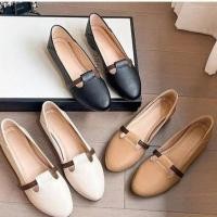 ราคา รองเท้าชั้นเดียวแบบลำลองใส่สบายพื้นนิ่มหัวแหลมผู้หญิง (27506418763)