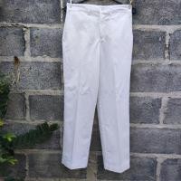ราคา กางเกงสแล็ควินเทจ Red Kap USA Made White Work Pants (27655295822)