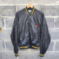 ราคา เสื้อแจ็คเก็ตวินเทจ 80s Anheuser Busch Michelob Beer Black Satin Bomber Jacket Made In USA (25922066155)