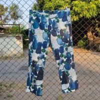 ราคา กางเกงผ้าลินิน S Max Mara Design For Easy Living Circle Printed Linen Blend Pants (25724556168)