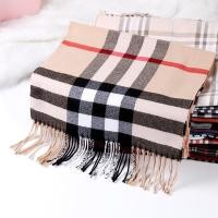 ราคา Burberry ผ ้ าพันคอแคชเมียร ์ คลาสสิกลายสก ๊ อตสไตล ์ หรูหราฤดูหนาวผ ้ าพันคอของขวัญที ่ ดีที ่ สุด (28700547092)