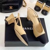 ราคา 24ss ใหม่สถานียุโรปหัวกลมเปิดส้นรองเท้าแตะส้นหนาสีจับคู่รองเท้าผู้หญิงที่ว่างเปล่า (22764751585)