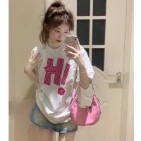 ราคา พร้อมส่ง เสื้อยืดยอดฮิตสไตล์ญี่ปุ่นและเกาหลี ลายการ์ตูน ใส่สบาย เสื้อเชิ้ตลำลอง oversizeเสื้อยืดพิมพ์ลาย (27053057784)