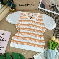 ราคา Sinyor รหัส ส183 เสื้อไหมพรม คอกลม แขนสั้นซีฟอง ใส่สบายๆ ยาว 20 นิ้ว ฟรีไซต์อก 32 38 นิ้ว ราคา 210 บาท (22769916768)