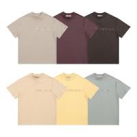 ราคา Guoguo เสื้อยืดฤดูร้อนสไตล์ใหม่ FOG หกสีสไตล์ยอดนิยมผ้าฝ้ายแท้ (28056417693)
