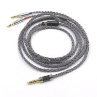 ราคา สายเคเบิลหูฟัง 8 แกน 4 4 มม 4 pin Xlr 2 5 มม สําหรับ 3 5 Hifiman Ananda sundara HE1000se HE6se he400 Z7M2 (18179877849)