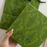 ราคา ถุงกระดาษเขียวแท้ GUCCI DIOR MAC ARMANI กล่องของขวัญลิปสติก Gucci DIOR MAC ARMANIใหม่ ถุงของขวัญ (26751355039)