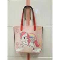 ราคา พิเศษ ราคาล้างสต็อค กระเป๋าเอกสาร ใส่โน้ตบุค กลับด้านได้ สะพายไหล่ กันน้ำได้ ลายโพนี่ (23973661103)