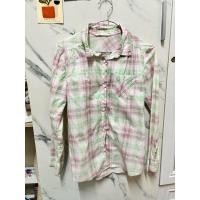 ราคา เสื้อเชิ้ตแขนยาว ลายสก็อต สีเขียว ชมพู แบรนด์ H M (26805329358)