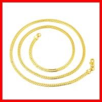 ราคา พร้อมส่งสร้อยคอทองดำผู้หญิงหนา4มิลลิเมตรเหมือนจริงทองคุณภาพดี18Kลายสวยเหมาะสำหรับใส่ออกงานหนัก2 3บาท Gold Necklace (16675596227)