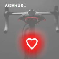 ราคา ไฟท้ายจักรยาน LED ชาร์จ USB สําหรับจักรยานเสือภูเขา MTB Road Seatpos Fit Brompton Java Pikes (22455584262)