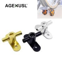 ราคา Agekusl ตัวยึดบังโคลนล้อจักรยาน อะลูมิเนียมอัลลอย CNC สําหรับจักรยานพับได้ Brompton (20292514654)