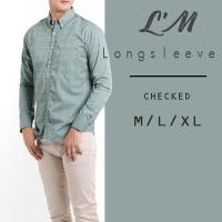 ราคา เสื้อเชิ้ตคอปกลายสก็อต แขนยาว 4 สี สีกรม สีเขียว สีน้ำตาล สีขาว (8829258850)