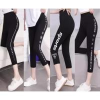 ราคา กางเกงเลคกิ้ง คนอ้วนใส่ได้ เลคกิ้งสีดำ กางเกงวอร์มผู้หญิง สีพื้น กางเกงขายาวผู้หญิง ขายาวสกินนี่ ผ้ายืด กางเกงคนอ้วนK701 (24772132595)