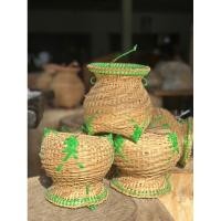 ราคา ฆ้องเล็ก ข้องใส่ปลา ที่ใส่ปู ปลา หอย ฆ้องมงคล ตกแต่งสถานที่ ขนาดปาก 15 สูง 15 กว้าง 15 cm (25850219105)