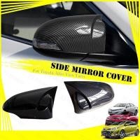 ราคา สําหรับ 2014 2018 Toyota Corolla Altis ฝาครอบกระจกมองข้าง Vios Yaris รีวิวด้านข้างฝาครอบกระจก M Power สไตล์คาร์บอนไฟเบอร์รูปแบบ (25183064865)