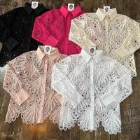 ราคา เสื้อผ้าลูกไม้ทั้งตัวเสื้อคอปกงานลูกไม้แน่นๆสวยมากคะลูกไม้พรีเมียม (27056443083)