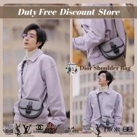 ราคา กระเป๋า Dior Mini Gallop กระเป๋าสะพายสำหรับผู้ชาย กระเป๋าสะพาย Crossbody Saddle Bag 1ADPO0 (29154994718)