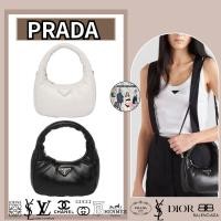 ราคา Prada Da Nappa กระเป๋าสะพายขนาดเล็กแบบมีเบาะ ส่วนลดปลอดภาษี (29152937857)