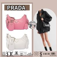 ราคา Prada Women s Moon Nappa กระเป๋าสะพายข้างครอสบอดี้ (28703003564)