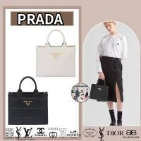 ราคา Branded Brand Prada Small Leather Symbole Bag กระเป๋าสตรี กระเป๋าโท้ต รุ่นใหม่ล่าสุด Tax Free Sale (28553007865)