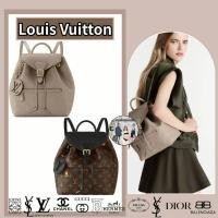 ราคา Louis Vuitton MONTSOURIS BB Women s Crossbody Backpack ของแท้ (28253003485)
