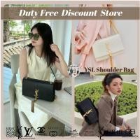 ราคา YSL Saint Laurent KATE Sage กระเป๋าหนังวัวขนาดกลาง กระเป๋าสะพาย กระเป๋าสะพายข้าง 354119 (28156191934)