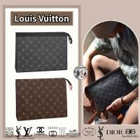 ราคา Louis Vuitton คลัทช์ผู้ชาย แท้ 100 (27753013561)