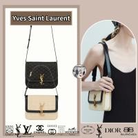 ราคา กระเป๋าสะพายหลังหนังแกะ YSL Saint Laurent Solferino นุ่มปานกลาง ของแท้ 100 (27703001390)