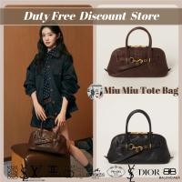 ราคา MIU MIU Aventure Nappa กระเป๋าหนังด้านบนจับ 5bb168ผู้หญิงกระเป๋าสะพาย รักแร้กระเป๋า กระเป๋า (27606197587)