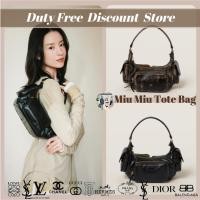 ราคา MIU MIU Nappa กระเป๋าหนัง 5bc146กระเป๋าสะพายไหล่สตรี กระเป๋าถือ กระเป๋า (27606197535)