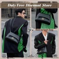 ราคา กระเป๋าสะพายขนาดเล็กใจกลางเมือง Balenciaga กระเป๋าสะพาย กระเป๋าสะพาย ผู้ชายเหมือนกัน 671353 (27554996829)
