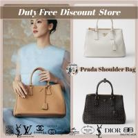 ราคา Prada Galleria GM Studded Toteกระเป๋าถือผู้หญิง กระเป๋าสะพาย กระเป๋าสะพายข้างผู้หญิง 1BA274 (27554515822)