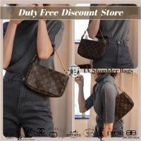 ราคา LV Louis Vuitton POCHETTE ACCESSOIRES กระเป๋าถือกระเป๋าสะพายสตรีคลาสสิก คุณภาพสูง แท้ 100 (27554515804)