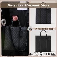 ราคา กระเป๋าถือ LV Louis Vuitton SAC PLAT สำหรับผู้ชาย กระเป๋าถือผู้ชาย กระเป๋าสะพาย กระเป๋าสะพาย M46452 (26956050184)
