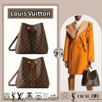 ราคา กระเป๋า Louis Vuitton NeonoÉ Bucket ขนาดกลาง เรียบ 100 (26653003444)