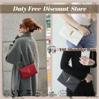 ราคา คอลเลคชั่น YSL Saint Laurent กระเป๋าไข่ปลาคาเวียร์ กระเป๋าไข่ปลาคาเวียร์สำหรับผู้หญิง 9 นิ้วและ WOC7 5 นิ้ว 377828 (26254566319)