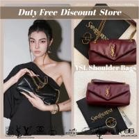 ราคา Yves Saint Laurent CALYPSO หนังแกะ YSL สายสะพายปรับได้ กระเป๋าสะพายข้าง (26206192531)