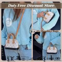 ราคา LV หลุยส์ วิตตอง NANO ALMA BAG กระเป๋า Messenger ใหม่ (26056507989)