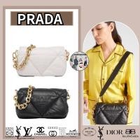 ราคา Prada Bronzing Nappa กระเป๋าสะพายข้างสำหรับผู้หญิง โปรโมชั่นปลอดภาษี (25132309631)