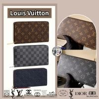ราคา Louis Vuitton ZipPY ORGANIZER Zipper Card Wallet ของแท้ 100 (24882315664)