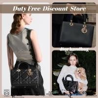 ราคา Dior Medium Lady D Sire คอลเลกชัน ABCDIOR ของฉัน กระเป๋าถือ กระเป๋าสะพาย กระเป๋าสะพาย (24184050817)
